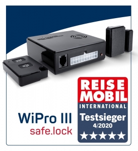 WiPro III safe.lock CAN-Bus Funk-Alarmanlage fr Reisemobile auf Fiat Ducato, Citroen Jumper, Peugeot Boxer