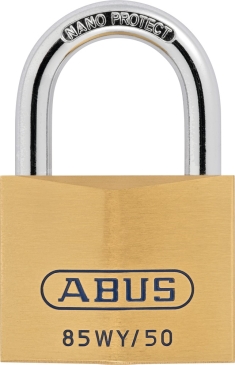 Abus 85WY/50 Vorhangschloss mit Sicherungskarte