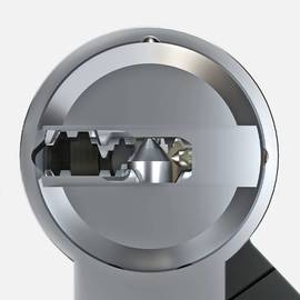 Abus Bravus Magnet 3500-MX Halbzylinder High-End-Security