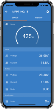 SmartSolar MPPT 75/10 Solarladeregler 12/24V 10A mit Bluetooth