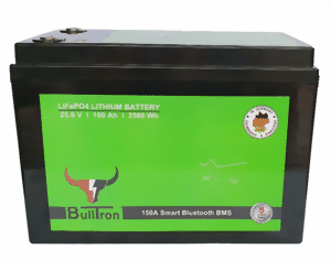 BullTron® LiFePO4 100Ah 25.6 Volt (24V) Akku, mit BMS und Bluetooth