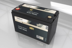 FORSTER 100Ah 12,8V LiFePO4 Premium Lithium Batterie mit 200A-BMS-2.0 | F12-100X