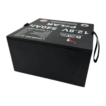 BullTron 540Ah LiFePO4 12.8V Polar Akku mit Smart Doppel-BMS, Bluetooth App, 5A aktiv Balancer und Heizung