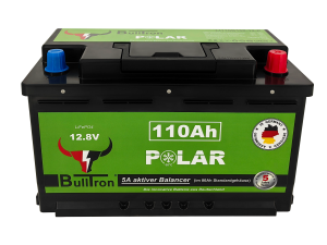 Bulltron Polar 110Ah LiFePO4 12.8V Akku mit Smart BMS, Bluetooth App und Heizung