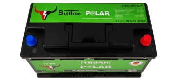 BullTron Polar 165Ah LiFePO4 12.8V Akku mit Smart BMS, Bluetooth App und Heizung