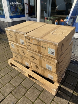 Pytes V5 α Speicher 5,12KWh, mit Heizung Kompakt / Sicher / Smart / Benutzerfreundlich 0% MwSt.