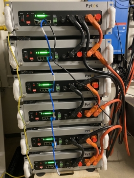 Pytes V5 α Speicher 5,12KWh, mit Heizung Kompakt / Sicher / Smart / Benutzerfreundlich 0% MwSt.