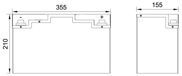 BullTron 230Ah Polar LiFePO4 12.8V Akku mit Smart BMS, Bluetooth App und Heizung