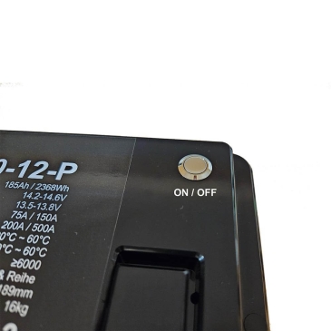 BullTron 185Ah Polar LiFePO4 12.8V Akku mit Smart BMS, Bluetooth App und Heizung, 0% MwSt