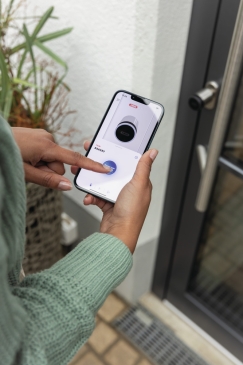 ABUS Elektronik-Trzylinder CYLOX One CFZ4100 EPZ Knauf auf der Innenseite