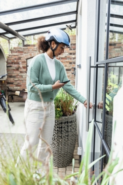 ABUS Elektronik-Trzylinder CYLOX One CFZ4100 EPZ Knauf auf der Innenseite