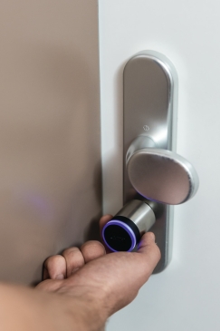 ABUS Elektronik-Trzylinder CYLOX One CFZ4100 EPZ Halbzylinder