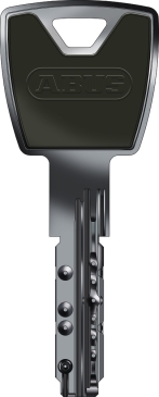 Abus XP2, XP20, XP20S, Nachschlssel Ersatzschlssel nach CODE mit farbiger Kappe