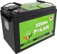 BullTron LiFePO4 Polar 320Ah Akku BMS & Bluetooth App integriert LxBxH: 367 x 189 x 253 mm