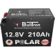 Bulltron 210Ah Polar LiFePO4 12.8V Akku mit Smart BMS, Bluetooth App und Heizung