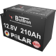 Bulltron 210Ah Polar LiFePO4 12.8V Akku mit Smart BMS, Bluetooth App und Heizung