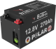 BullTron 270Ah Polar LiFePO4 12.8V Akku mit Smart BMS, Bluetooth App und Heizung