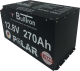 BullTron 270Ah Polar LiFePO4 12.8V Akku mit Smart BMS, Bluetooth App und Heizung, 0% MwSt.