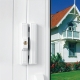 ABUS FTS88 stabiles Fenster-Zusatzschloss Wei / Braun