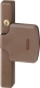 ABUS FTS206 Braun Fenster-Zusatzschloss