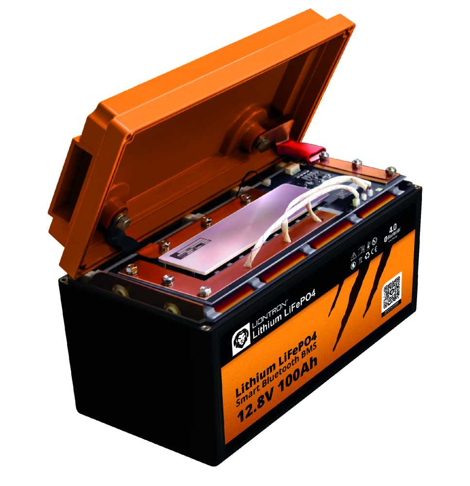 LIONTRON 12.8V 150Ah Lithium LiFePO4 Wohnmobil-Untersitz-Batterie