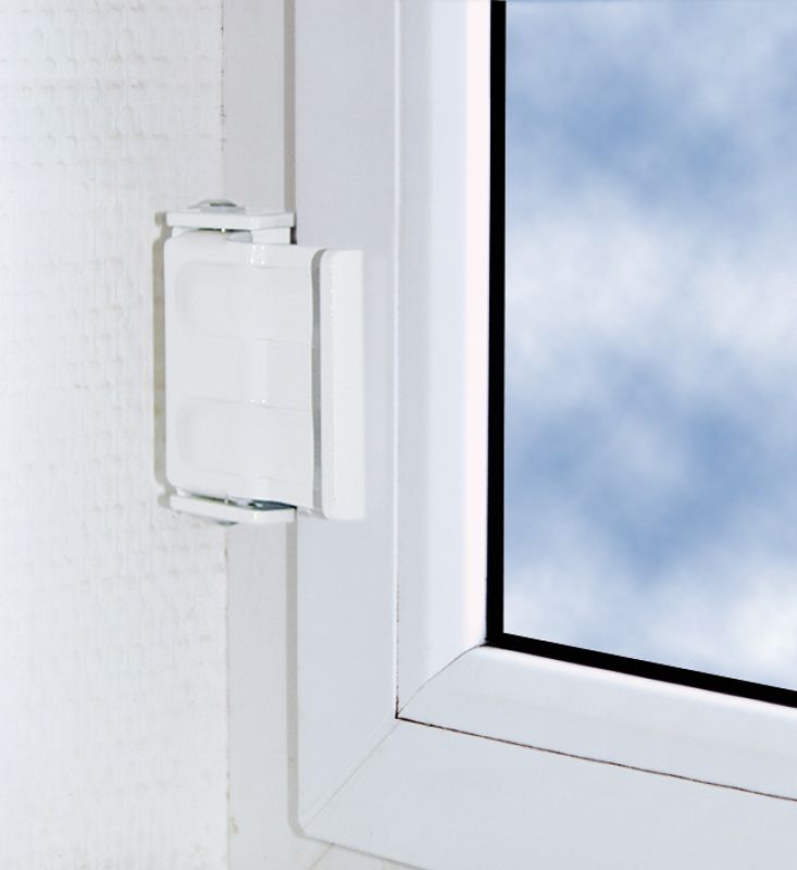 ABUS SW1 Weiss Riegel Fenster- und Türsicherung