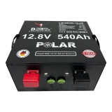 BullTron 480Ah LiFePO4 12.8V Polar Akku mit Smart Doppel-BMS, Bluetooth App und Heizung