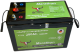 BullTron® LiFePO4 280Ah Marathon Akku BMS & Bluetooth integriert LxBxH: 367 x 189 x 253 mm 0% MwSt