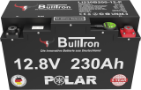 BullTron 230Ah Polar LiFePO4 12.8V Akku mit Smart BMS, Bluetooth App und Heizung