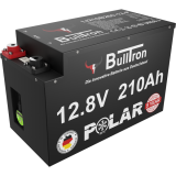 Bulltron 210Ah Polar LiFePO4 12.8V Akku mit Smart BMS, Bluetooth App und Heizung | 0% MwSt.
