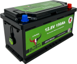 150Ah BullTron LiFePO4 12.8V Akku mit Smart BMS und Bluetooth App